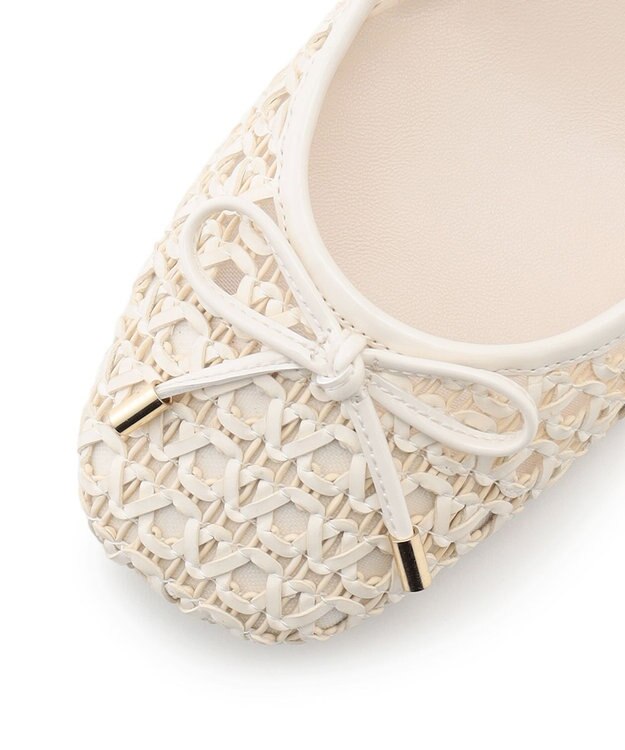 TOCCA CROCHET WITH RIBBON PUMPS パンプス アイボリー系