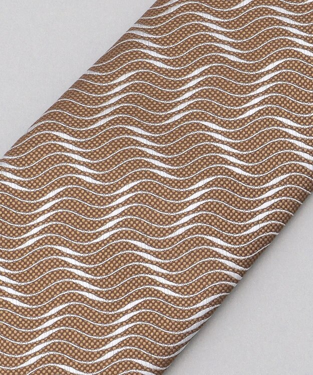 GOTAIRIKU GOTAIRIKU別注【MANTERO/マンテロ】ネクタイ_ウェイブ ベージュ系4