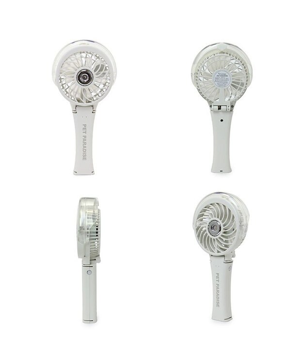 PET PARADISE 〔2024年モデル〕 ミスト ハンディファン ホワイト ホワイト