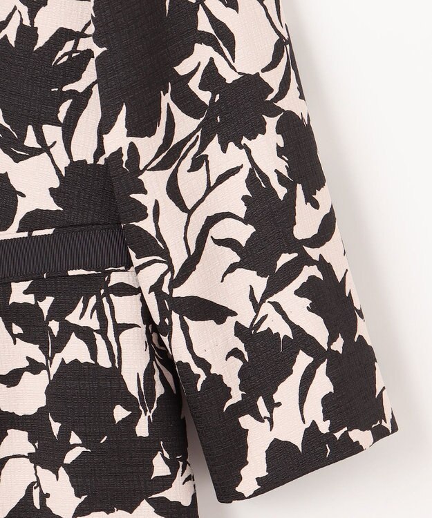 自由区 S 【Premium Collection】シャドウフラワープリント ワンピース ブラック系5