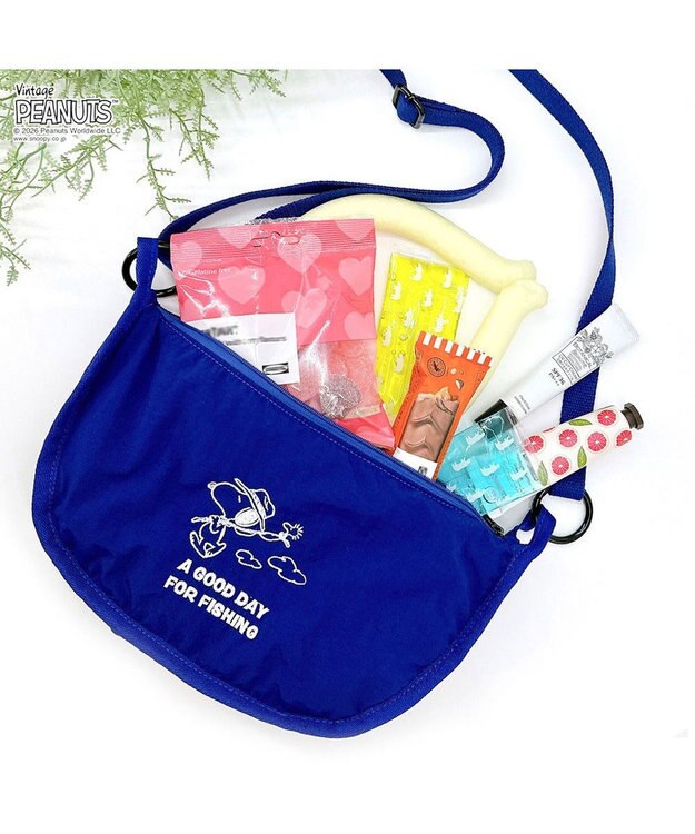 ROOTOTE 8515【ルートート】スヌーピー IP.サーモキーパー.ラウンド.ピーナッツ-1B 01：フィッシング