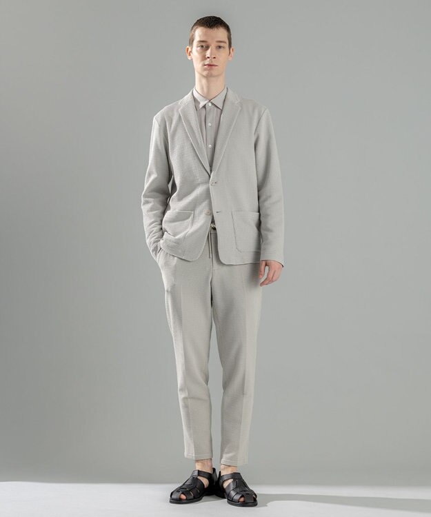 JOSEPH HOMME ＜新色追加＞【オリジナル素材/シワになりにくい】ライトタックジャージー パッチポケット ジャケット アイボリー系