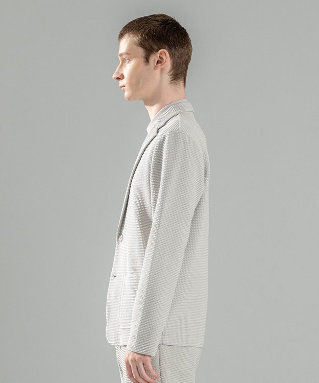 JOSEPH HOMME ＜新色追加＞【オリジナル素材/シワになりにくい】ライトタックジャージー パッチポケット ジャケット アイボリー系