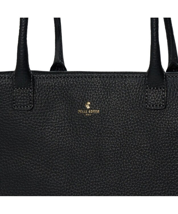 PELLE BORSA A4サイズレザートートバッグ Reinette レネット 4794 ブラック