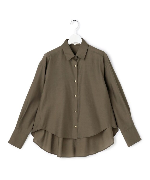 23区 【先行予約】シアータンブラー ファンクショナル シャツ ダークブラウン系