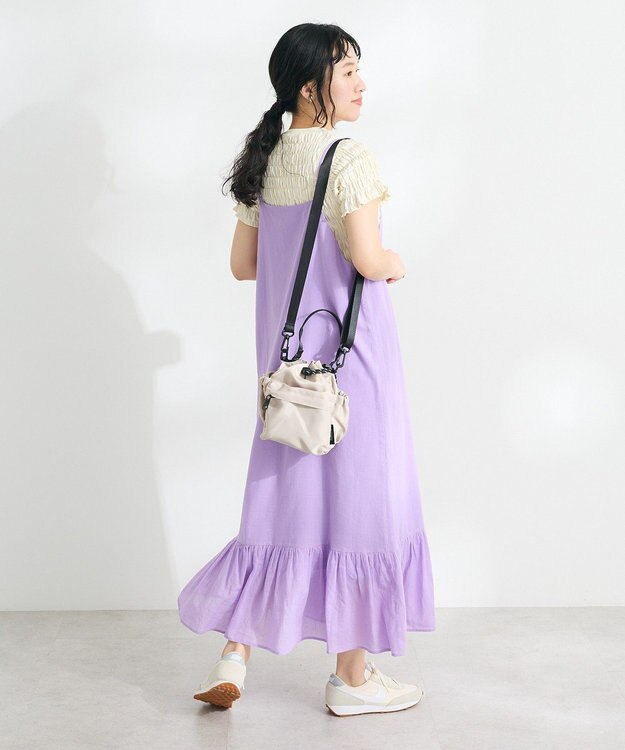 CRAFT STANDARD BOUTIQUE ティアードキャミワンピース Purple