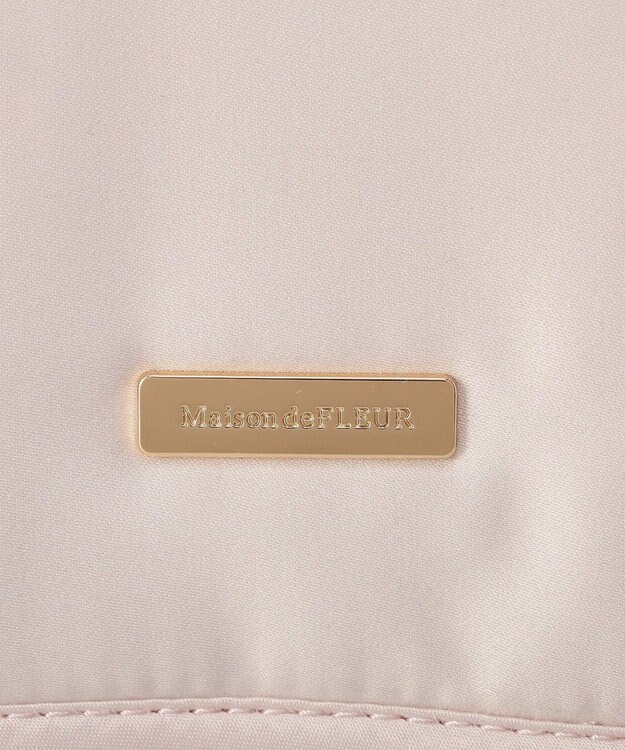 Maison de FLEUR リボン付き２Ｗａｙマルチケース Pink