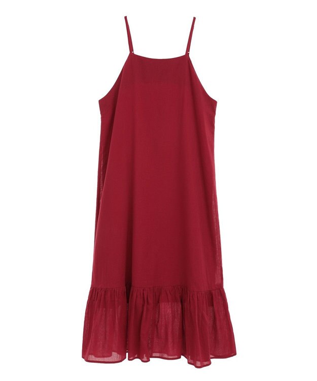 CRAFT STANDARD BOUTIQUE ティアードキャミワンピース Red