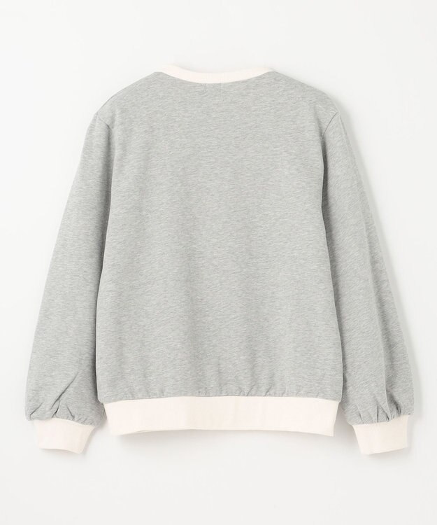 組曲 KIDS 【150-160cm】ロンドンスタンプ トレーナー グレー系