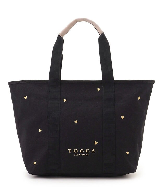 TOCCA 【chayさん着用・WEB＆一部店舗限定】LUCKY SHOWER TRAVELING TOTE トラベルキャンバストート ブラック系