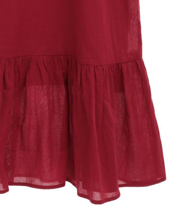 CRAFT STANDARD BOUTIQUE ティアードキャミワンピース Red