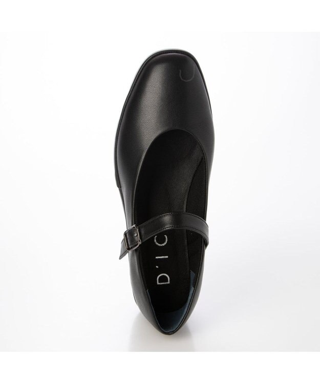 MODE ET JACOMO <D'ICI>ワンストラップローヒールパンプス ブラック