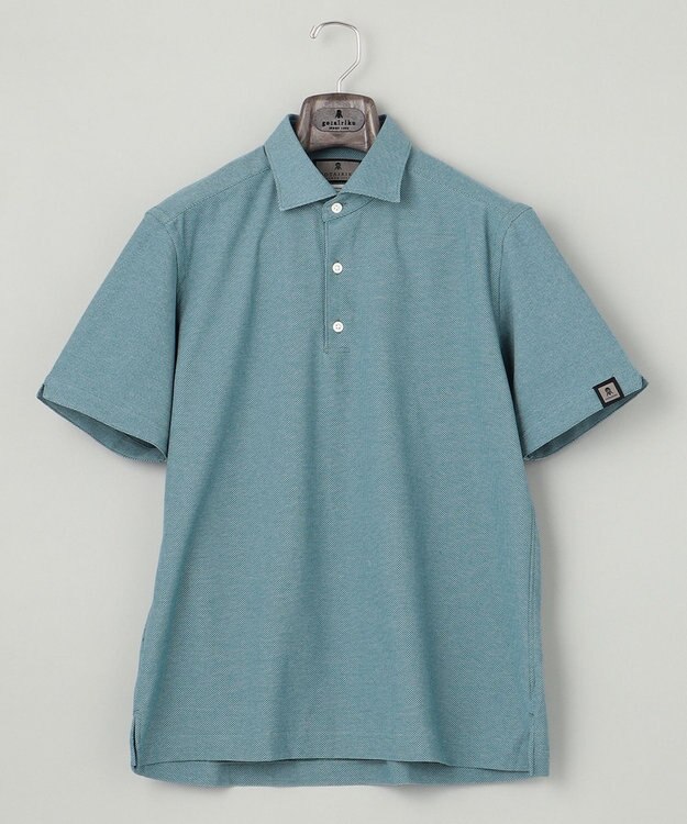 GOTAIRIKU 2年連続売上NO1【仕事で着られる】キレイめ 鹿の子ビズポロシャツ 25年新色/ダークネイビー