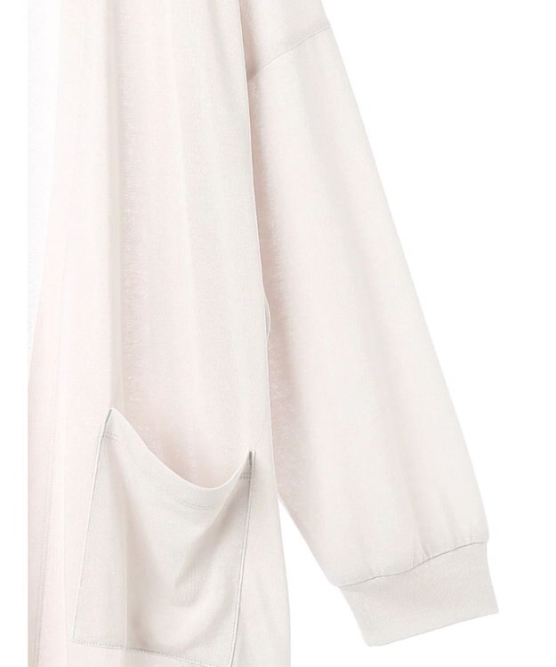 Green Parks ＵＶカットシアートッパーカーディガン Light Gray