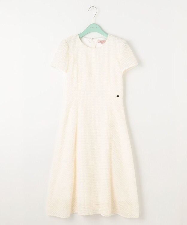 TOCCA 【洗える】CHANTILLY PUFF ドレス アイボリー系