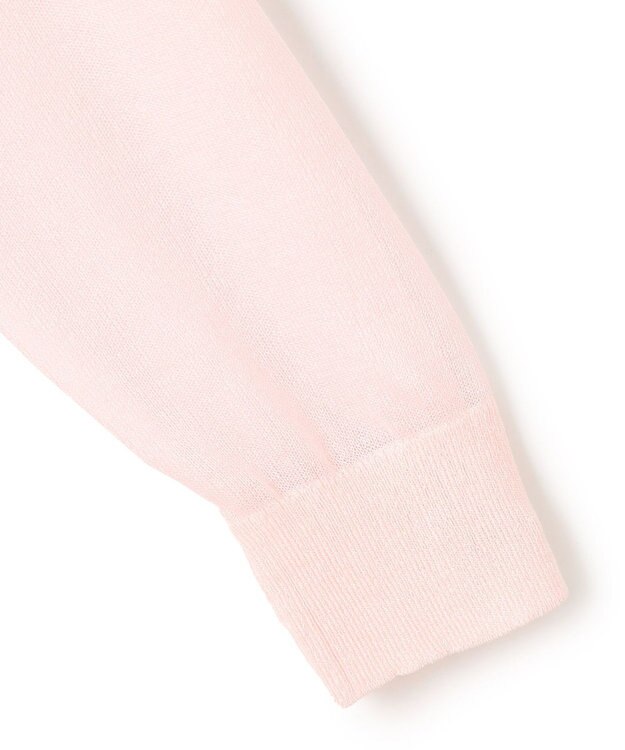 UNFILO ラメシアー ニット ピンク