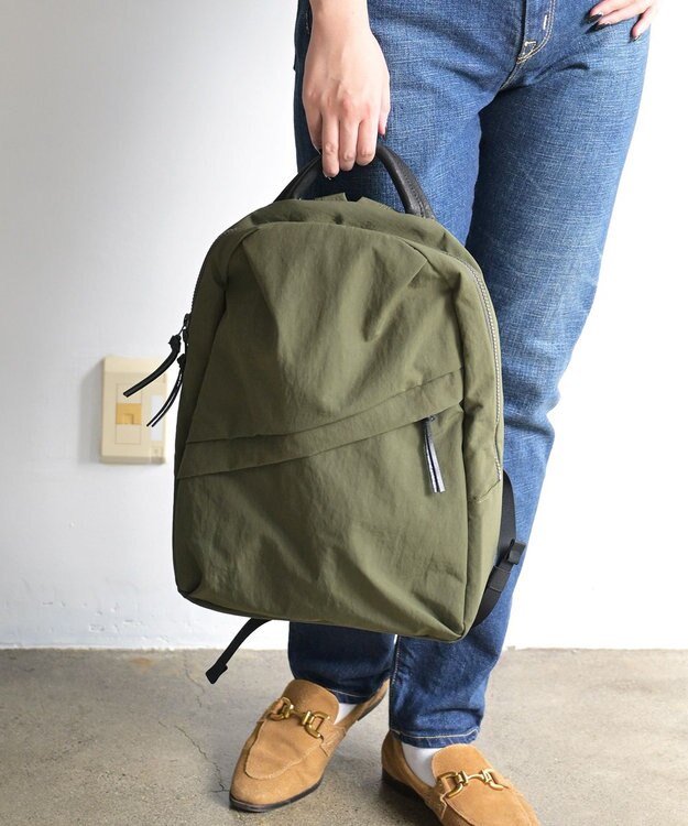 NIZYU KANO LIGHT NYLONリュック Sサイズ カーキ