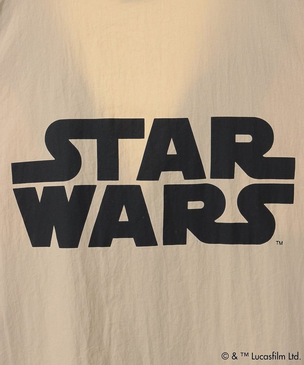 Green Parks ＳＴＡＲ　ＷＡＲＳ／バックプリントシャツ Beige