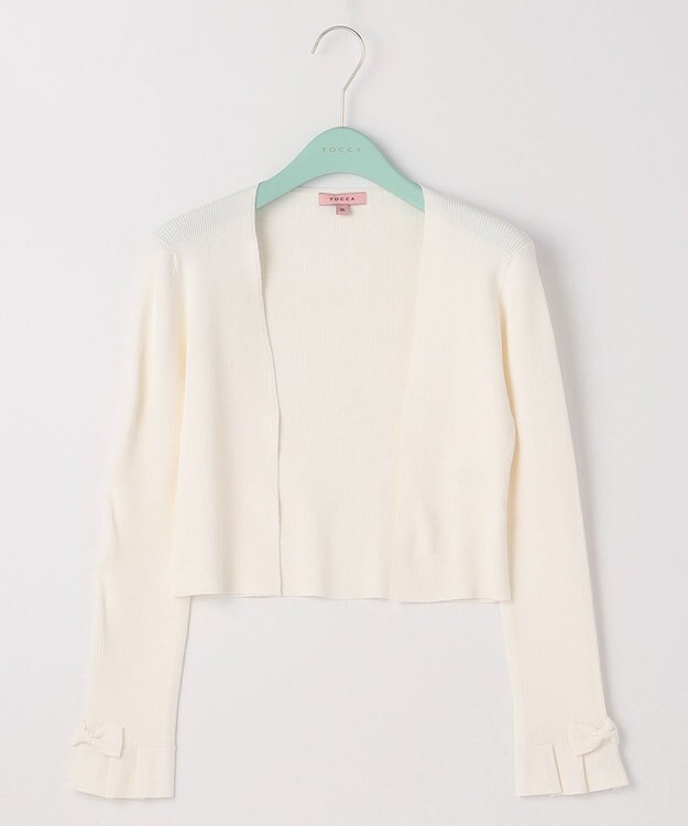 TOCCA 【洗える！】ROMANCE ボレロ アイボリー系