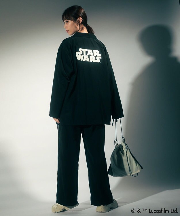 Green Parks ＳＴＡＲ　ＷＡＲＳ／バックプリントシャツ Black