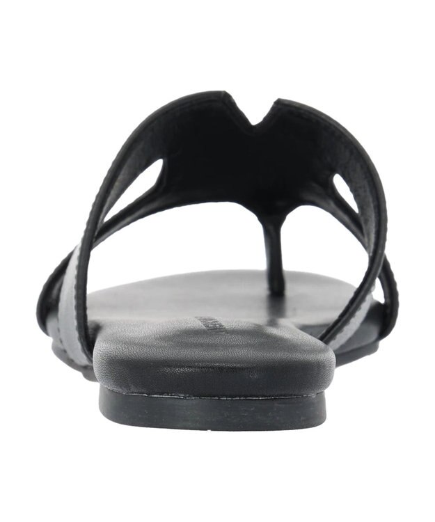 AMERICAN HOLIC カットアウトトングサンダル Black