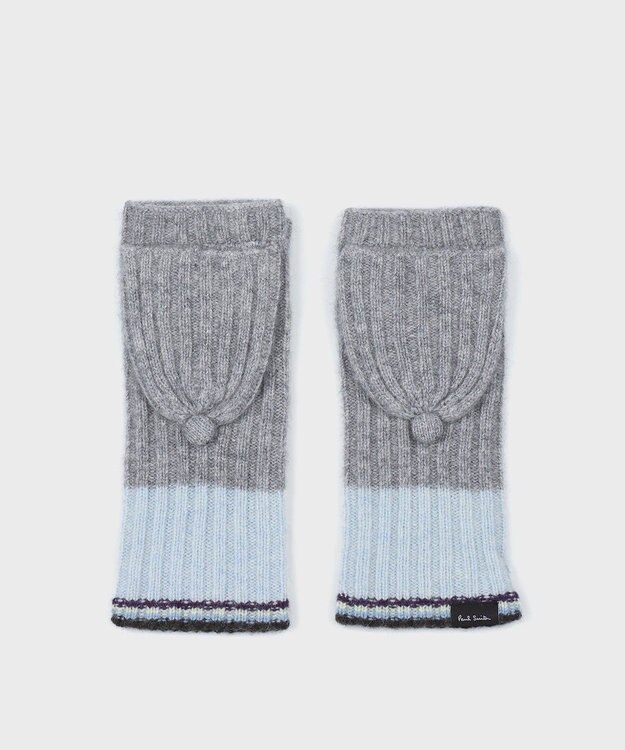 Paul Smith リブニット グローブ グレー