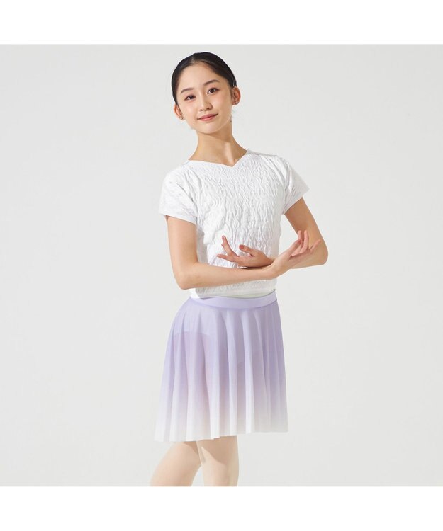 Chacott スカート ライラックGD