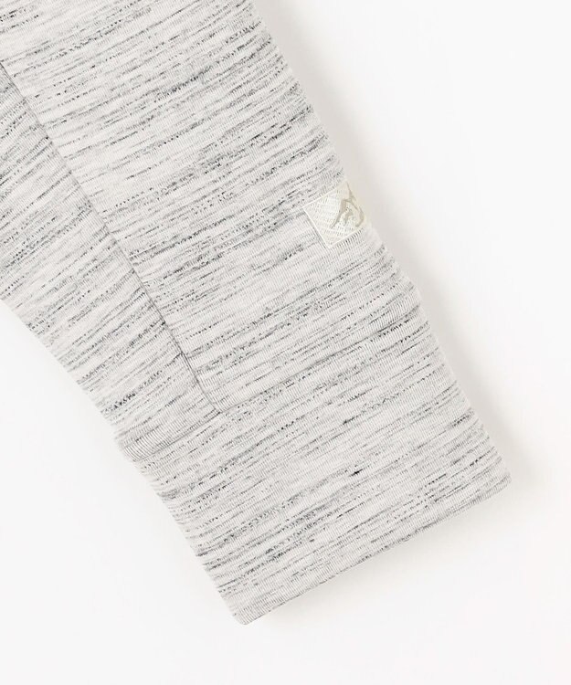 JOSEPH ABBOUD MOUNTAIN 【軽量/ソフト】ソフトダンボールニットジップパーカー ライトグレー系