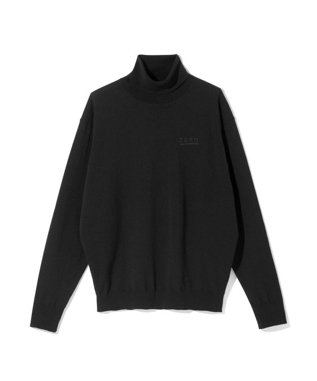 ZERO HALLIBURTON タートルネックニット ZHG-M5A4f 85118 ブラック