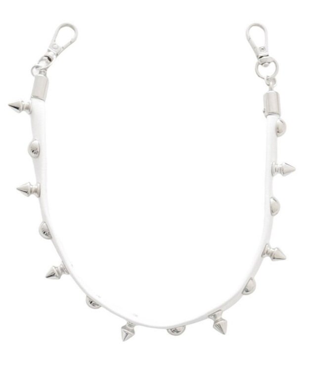 WEGO スタッズハンドストラップ ホワイト