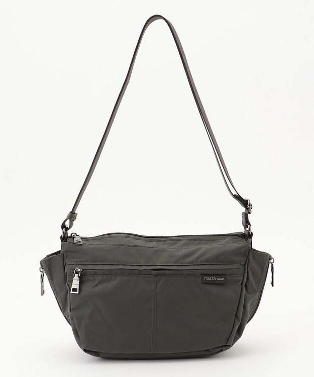 Y'SACCS 【Y’SACCS vous et】サイドジップミニショルダー ダークグレー
