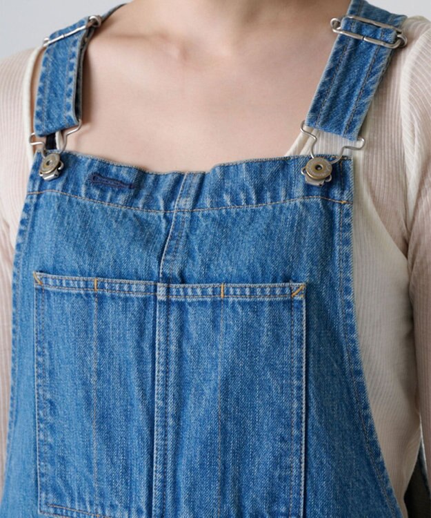 Ripo trenta anni DENIM JUMPER DRESSオーバーオール INDIGO