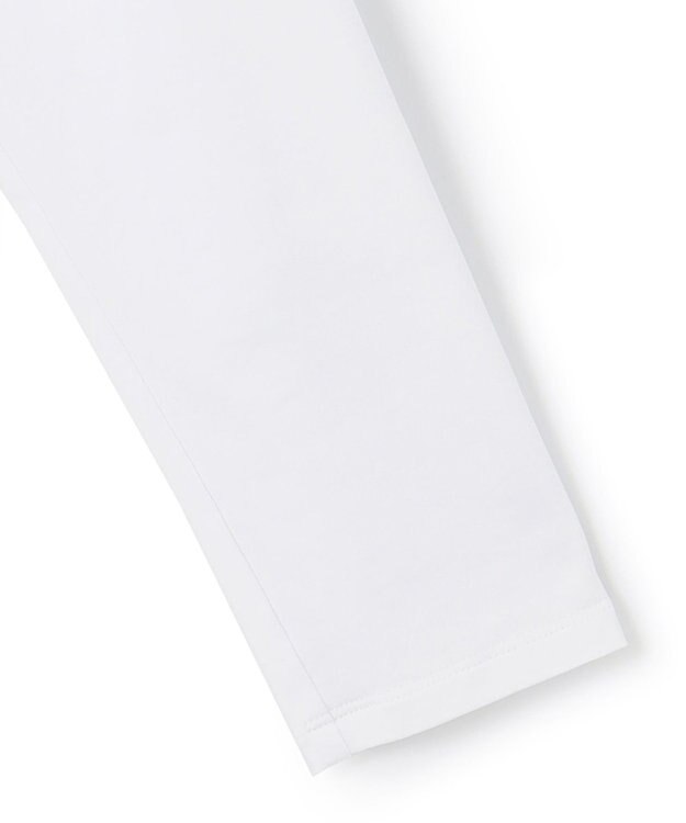 23区 S 【大好評素材/洗える】コットンベアジャージー ロング Tシャツ ホワイト系