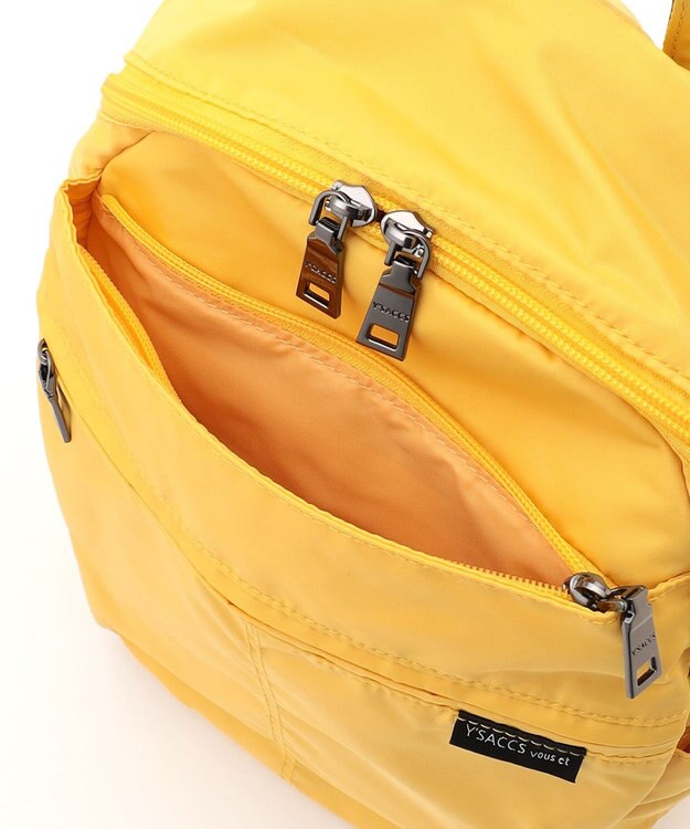 Y'SACCS 【Y’SACCS vous et】サイドジップデイパック マスタード