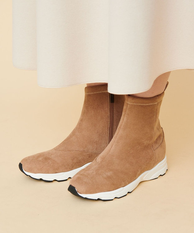 united bamboo スニーカーブーツ ベージュ系1