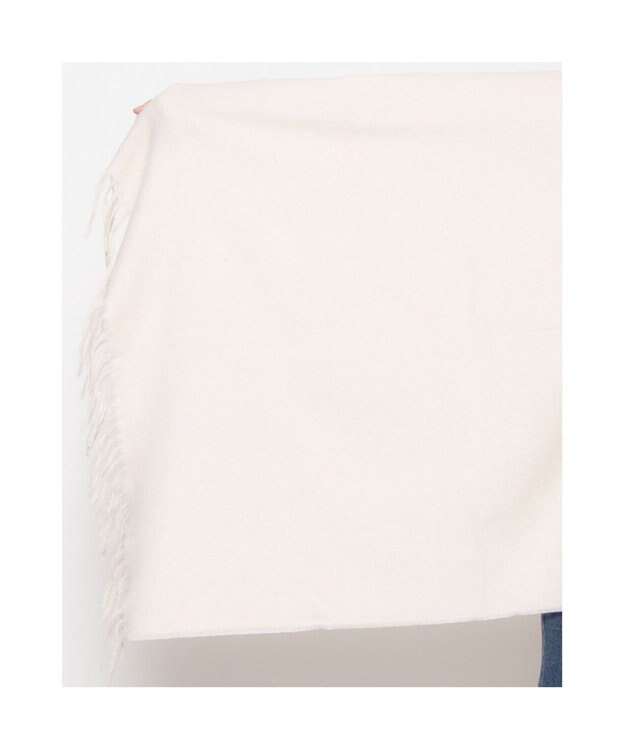 UNBILLION カシュネ cache nez / ツイル無地ストール アイボリー