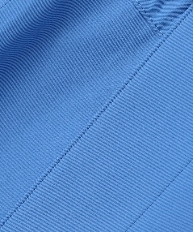 J.PRESS LADIES L 【2way】ドライツイルストレッチ フーデット アウター ブルー系