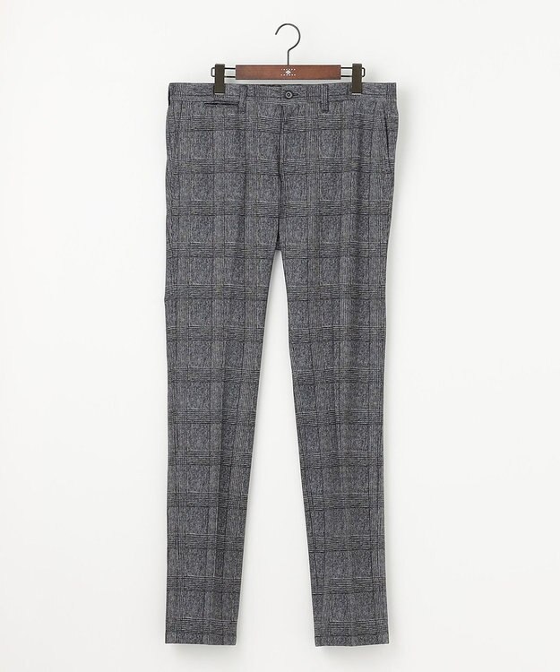 JOSEPH ABBOUD 【キングサイズ・ストレッチ】フランネルジャージ パンツ ブラック系4