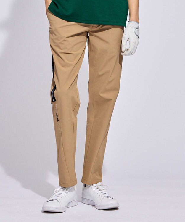 PW CIRCULUS 【MEN】サイドベンチレーションテーパードパンツ 2026年モデル ゴルフ ベージュ系