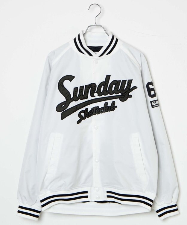 WEGO ワッペンスタジャン ホワイト