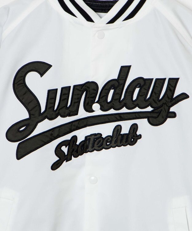 WEGO ワッペンスタジャン ホワイト