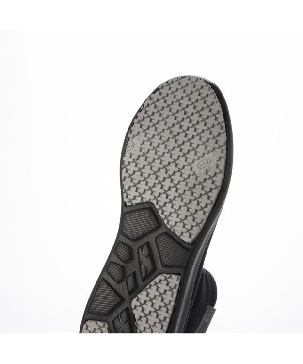 ing <ing>ストレッチスニーカーブーツ ブラック