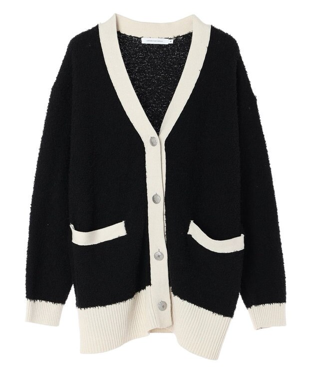 AMERICAN HOLIC モノトーンＶネックニットカーディガン Multi