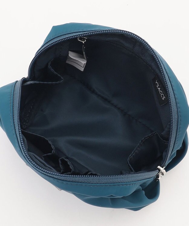 Y'SACCS 【ナイロンタフタ】トラベルポーチ ブルー