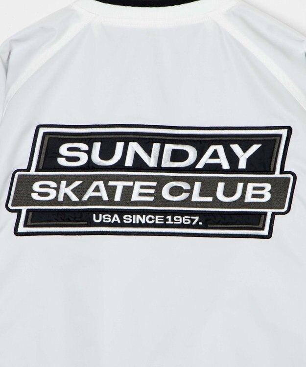 WEGO ワッペンスタジャン ホワイト