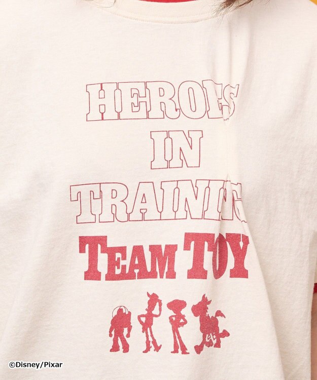AMERICAN HOLIC 【TOY STORY】リメイク風グラフィックTシャツ Ivory
