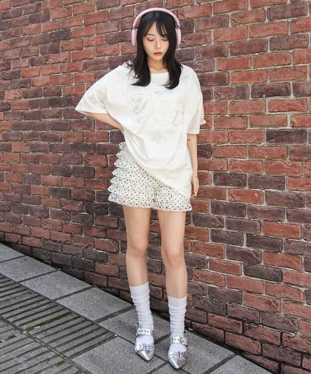 WEGO ２WAYグラフィックワンショルBIGT 柄8