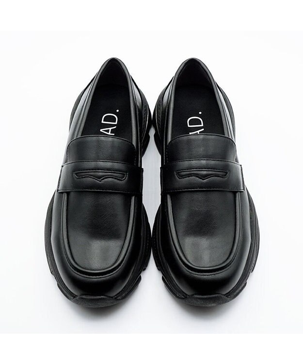 APOM ウォーターレジストスニーカーローファー ブラック