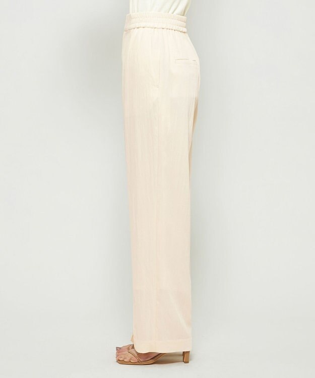 uncrave ドレープツイル スリットパンツ エクリュ