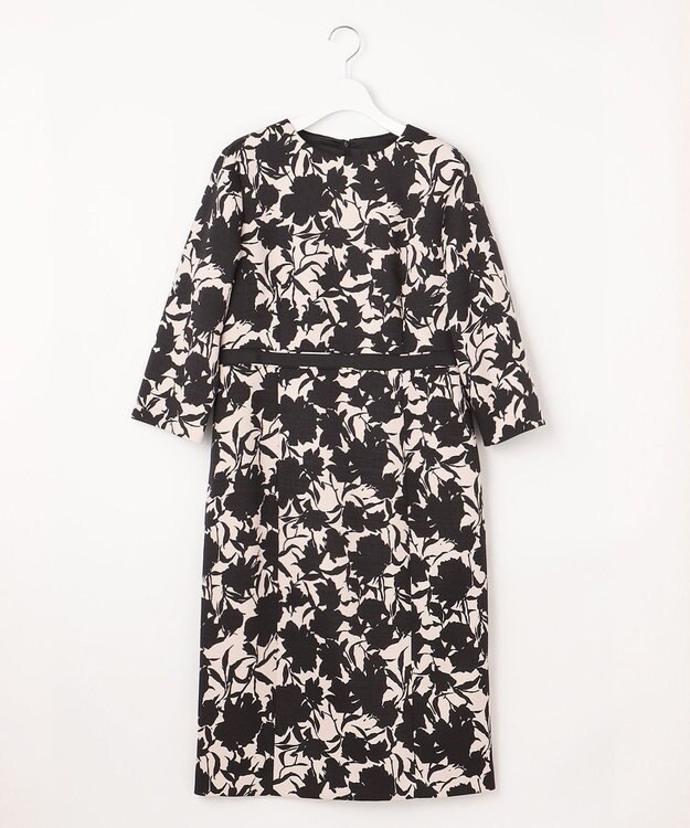 自由区 S 【Premium Collection】シャドウフラワープリント ワンピース ブラック系5